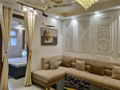 Living Room Image of 810 Sq.ft 3 BHK Apartment / Flat for sale in Dwarka Mor New Delhi for Rs. 5500000