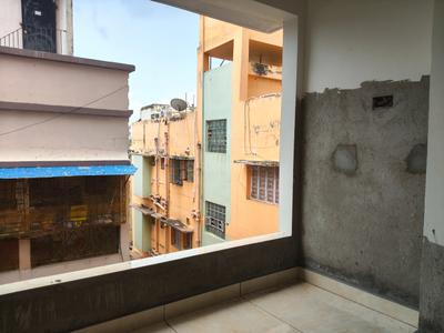Balcony Image of 1233 Sq.ft 3 BHK Apartment / Flat for sale in Nagerbazar Kolkata for Rs. 7000000