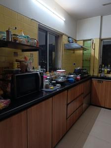Kitchen Image of 2000 Sq.ft 3 BHK Apartment / Flat for rent in Govandi Mumbai for Rs. 100000