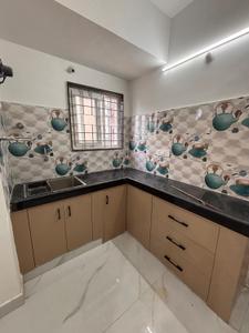 Kitchen Image of 651 Sq.ft 1 BHK Apartment / Flat for rent in Madhapur Hyderabad for Rs. 30000
