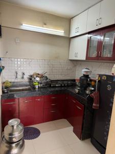 Kitchen Image of 643 Sq.ft 1 BHK Apartment / Flat for sale in Majestique Aqua Phase II, Fursungi Pune for Rs. 3500000