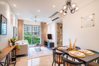 Living Room Image of 417 Sq.ft 1 BHK Apartment / Flat for sale in Hiranandani Regent Hill A B C D And E Wing, Powai Mumbai for Rs. 18700000