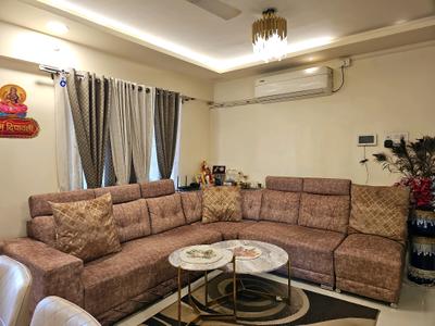 Living Room Image of 910 Sq.ft 2 BHK Apartment / Flat for sale in Porwal Realtors Parklane Premier, Wagholi Pune for Rs. 6000000