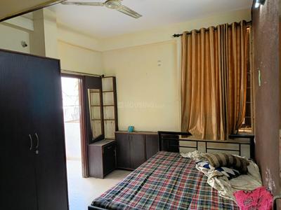 Bedroom Image of 1250 Sq.ft 3 BHK Apartment / Flat for rent in Vijay Nagar Indore for Rs. 24000