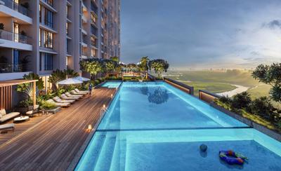 Image of 1950 Sq.ft 3 BHK Apartment / Flat for sale in Alliaance The View, Ghansoli, Navi Mumbai for Rs. 27800000