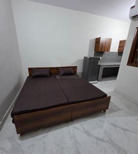 Bedroom Image of 400 Sq.ft 1 RK Studio for rent in Sector 10A Gurgaon for Rs. 17000