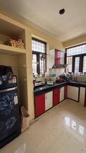 Kitchen Image of 1400 Sq.ft 2 BHK Builder Floor for rent in Sector 40 Gurgaon for Rs. 35000