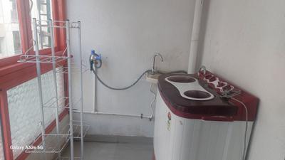 Balcony Image of 1033 Sq.ft 3 BHK Apartment / Flat for rent in Ashish Silver Oak Apartment, Manjari Budruk Pune for Rs. 23000