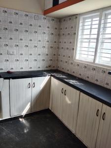 Kitchen Image of 600 Sq.ft 1 BHK Builder Floor for rent in Varthur Bengaluru for Rs. 13000