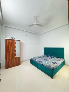 Bedroom Image of 1500 Sq.ft 2 BHK Builder Floor for rent in Mahalakshmi Nagar Indore for Rs. 24000