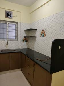 Kitchen Image of 700 Sq.ft 1 BHK Apartment / Flat for rent in Kaggadasapura Bengaluru for Rs. 19000
