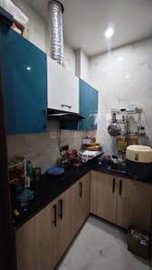 Kitchen Image of 350 Sq.ft 1 RK Builder Floor for rent in Sector 122 Noida for Rs. 17000