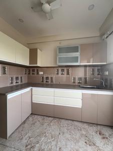 Kitchen Image of 865 Sq.ft 2 BHK Apartment / Flat for rent in Man Developments Royal Premium, Vijay Nagar Indore for Rs. 22000