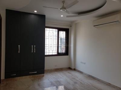 Bedroom Image of 2000 Sq.ft 3 BHK Builder Floor for rent in Gulmohar Park New Delhi for Rs. 85000