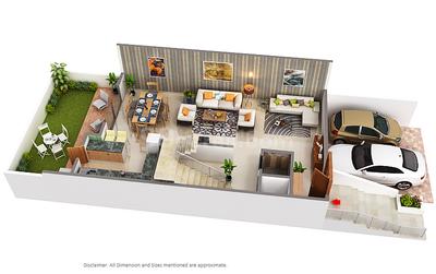 Image of 2800 Sq.ft 4 BHK Villa for rent in United Sunshine Signature, Carmelaram, Bengaluru for Rs. 100000
