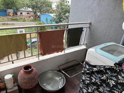 Balcony Image of 950 Sq.ft 2 BHK Apartment / Flat for sale in Ashtavinayak Aster, Upper Kharadi Pune for Rs. 7700000