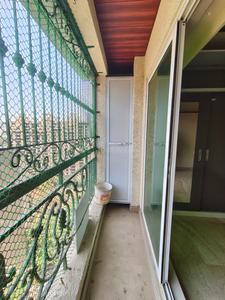Balcony Image of 640 Sq.ft 1 BHK Apartment / Flat for rent in V R Supernal Garden, Thane West Thane for Rs. 28000