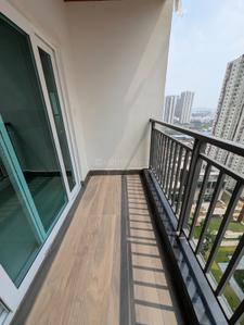 Balcony Image of 1500 Sq.ft 3 BHK Apartment / Flat for rent in Aparna Zenon, Manikonda Hyderabad for Rs. 58000