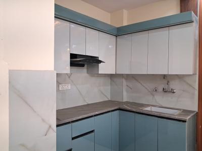 Kitchen Image of 600 Sq.ft 2 BHK Builder Floor for rent in Uttam Nagar New Delhi for Rs. 20000