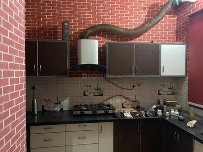 Kitchen Image of 1600 Sq.ft 3 BHK Builder Floor for rent in Sitaram Vihar Jaipur for Rs. 35000