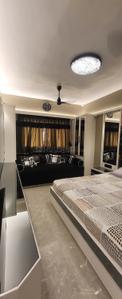 Bedroom Image of 780 Sq.ft 2 BHK Apartment / Flat for rent in Lodha Luxuria, Thane West Thane for Rs. 35000