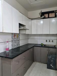 Kitchen Image of 630 Sq.ft 2 BHK Apartment / Flat for rent in Dwarka Mor New Delhi for Rs. 16000