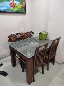 Hall Image of 750 Sq.ft 1 BHK Apartment / Flat for rent in Adani Aangan, Shantigram Ahmedabad for Rs. 22000