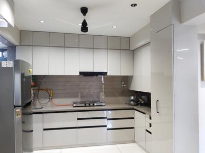 Kitchen Image of 1760 Sq.ft 3 BHK Apartment / Flat for sale in Turquoise Dreamz, Shilaj Ahmedabad for Rs. 13500000