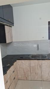 Kitchen Image of 700 Sq.ft 1 BHK Apartment / Flat for rent in Oshi The Address Apartments, Hukma Khedi Indore for Rs. 10000