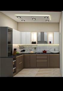 Kitchen Image of 1400 Sq.ft 3 BHK Builder Floor for sale in BLF Nature Valley, Sector 35 Sohna for Rs. 15500000
