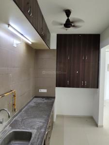 Kitchen Image of 1950 Sq.ft 3 BHK Apartment / Flat for rent in Bluvian Pratham, Bhadaj Ahmedabad for Rs. 25000