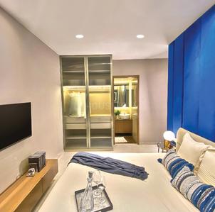Bedroom Image of 960 Sq.ft 2 BHK Apartment / Flat for sale in Runwal One, Thane West Thane for Rs. 13000000