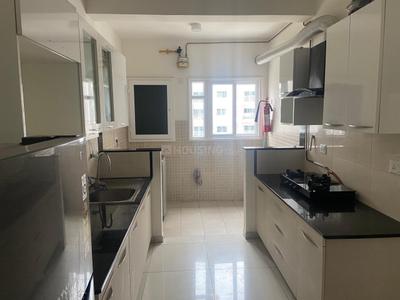 Kitchen Image of 1355 Sq.ft 2.5 BHK Apartment / Flat for rent in L And T Raintree Boulevard, Sahakara Nagar Bengaluru for Rs. 57000