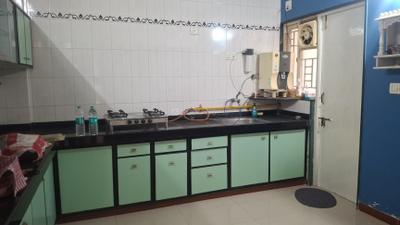 Kitchen Image of 1700 Sq.ft 4 BHK Apartment / Flat for sale in Sheladia Pushpavan Apartments, Bodakdev Ahmedabad for Rs. 24100000