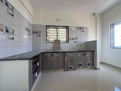 Kitchen Image of 650 Sq.ft 1 BHK Apartment / Flat for rent in New Tippasandra Bengaluru for Rs. 40000