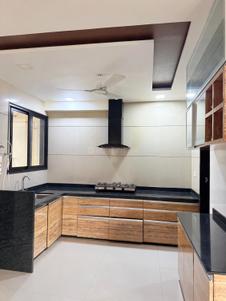 Kitchen Image of 1965 Sq.ft 3 BHK Apartment / Flat for sale in Sumeru Silverleaf, Pal Gam Surat for Rs. 10510000