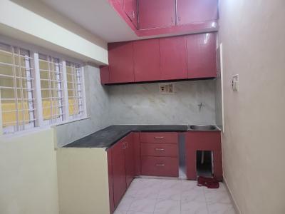 Kitchen Image of 700 Sq.ft 1.5 BHK Builder Floor for rent in Shanti Nagar Bengaluru for Rs. 28000