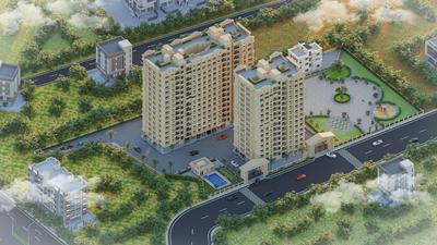 Image of 1090 Sq.ft 2 BHK Apartment / Flat for sale in Vikas Oswal Heights, Palghar, Mumbai for Rs. 5995000