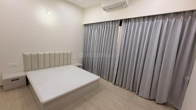 Bedroom Image of 1600 Sq.ft 3 BHK Apartment / Flat for rent in Adani Ten BKC, Bandra East Mumbai for Rs. 280000