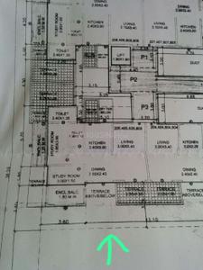 Image of 1120 Sq.ft 2.5 BHK Apartment / Flat for sale in Rohit Palm, Rahatani, Pune for Rs. 10500000