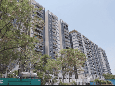 Image of 2061 Sq.ft 3 BHK Apartment / Flat for rent in Praneeth Pranav Solitaire, Bachupally, Hyderabad for Rs. 50000