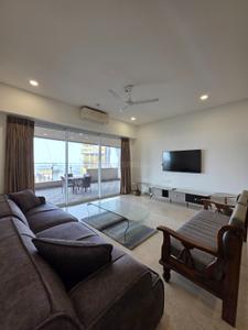Hall Image of 2100 Sq.ft 4 BHK Apartment / Flat for rent in Lokhandwala Minerva, Worli Mumbai for Rs. 400000
