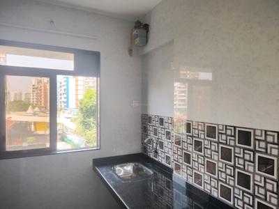 Kitchen Image of 530 Sq.ft 1 BHK Apartment / Flat for rent in Puraniks Home Town, Kasarvadavali Thane for Rs. 18999