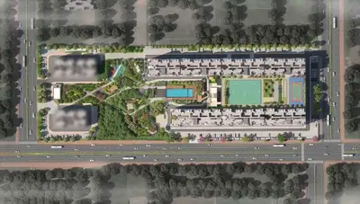 Image of 1107 Sq.ft 2 BHK Apartment / Flat for sale in Provident Bayscape, Kelambakkam, Chennai for Rs. 8100000