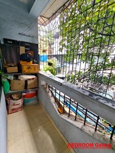 Balcony Image of 850 Sq.ft 2 BHK Apartment / Flat for sale in Kopar Khairane Navi Mumbai for Rs. 13500000