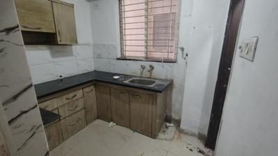 Kitchen Image of 800 Sq.ft 2 BHK Apartment / Flat for rent in Earthshastra Nariman Point, Mahalakshmi Nagar Indore for Rs. 15000