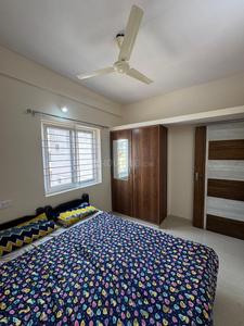Bedroom Image of 700 Sq.ft 1 BHK Builder Floor for rent in Indira Nagar Bengaluru for Rs. 30000