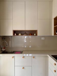 Kitchen Image of 930 Sq.ft 2 BHK Apartment / Flat for sale in Shapoorji Pallonji Joyville Sensorium, Maan Pune for Rs. 11000000