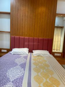 Bedroom Image of 1200 Sq.ft 3 BHK Apartment / Flat for rent in Bhayli Vadodara for Rs. 30000
