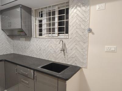 Kitchen Image of 500 Sq.ft 1 BHK Builder Floor for rent in Mangammanapalya Bengaluru for Rs. 22000